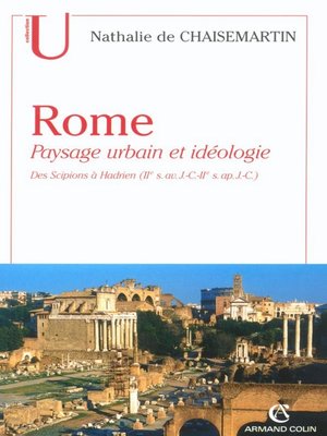 cover image of Rome. Paysage urbain et idéologie